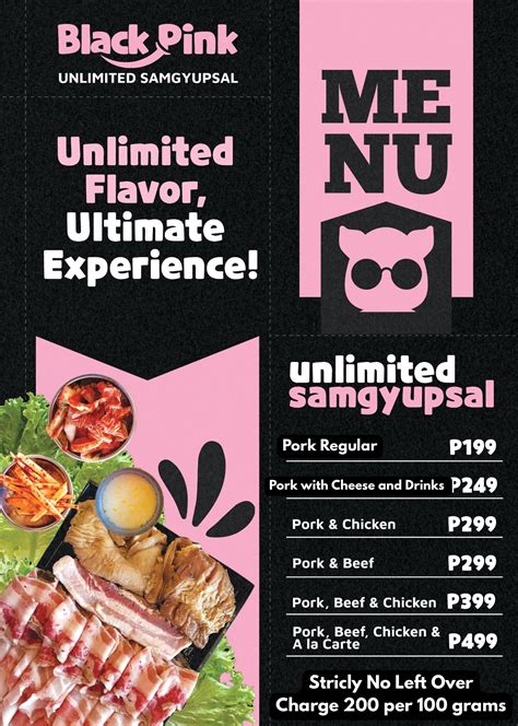 blackpink samgyupsal|Black Pink Unlimited Samgyupsal .